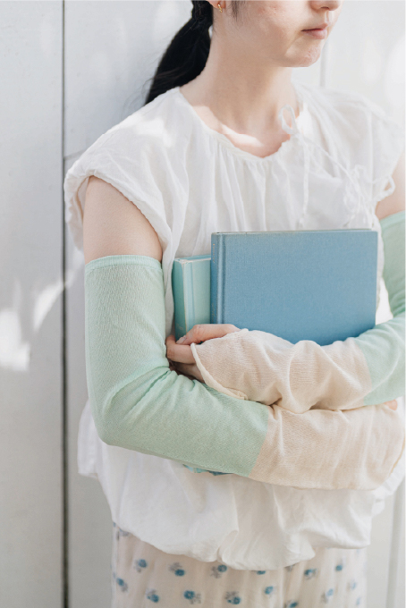 ICE COTTON GAUZE ARM COVERS