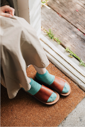 Linen Cotton Pile Anclet