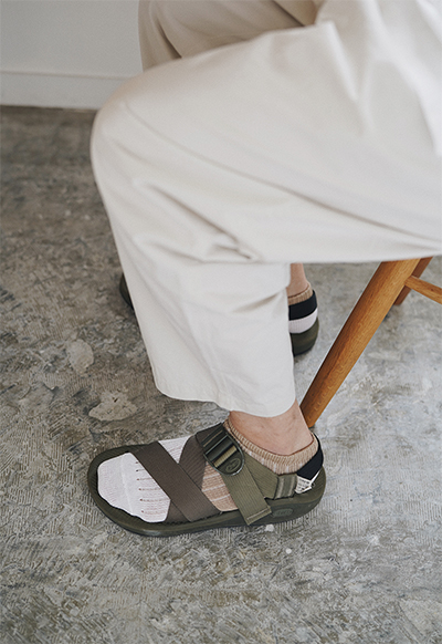 LINEN COTTON ANKLET