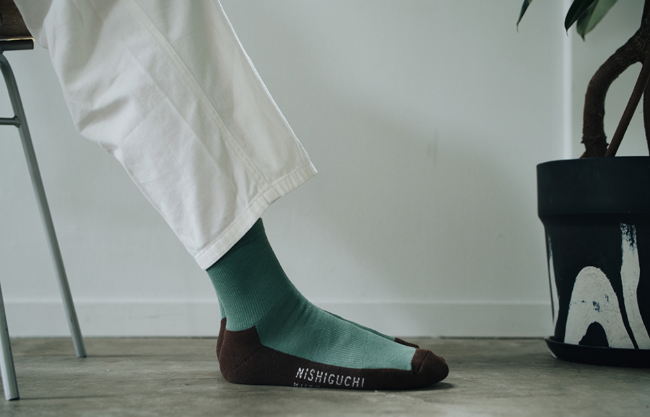 COTTON CASHMERE WALKING SOCKS