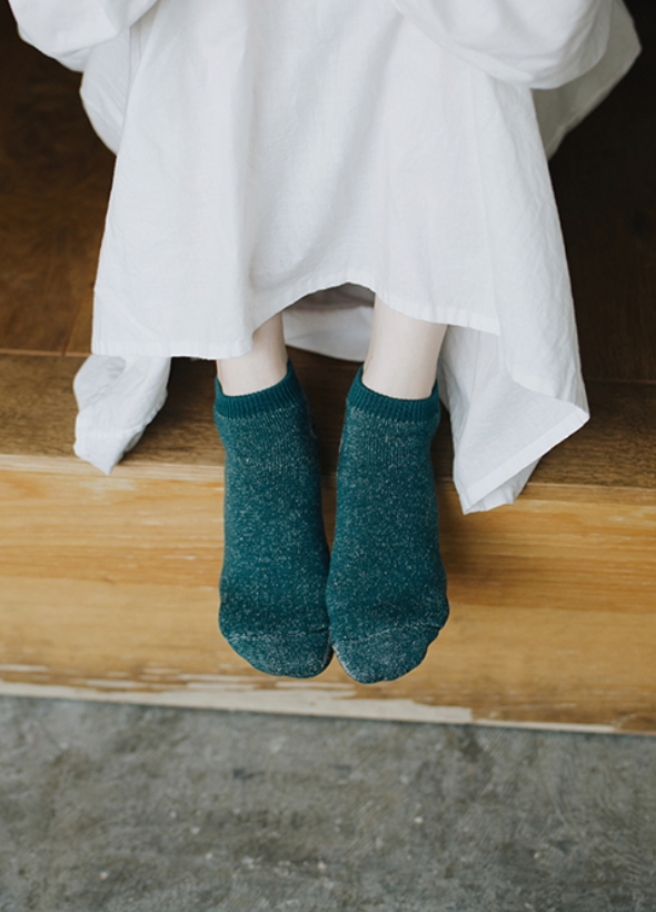 WOOL COTTON BOOT SOCKS