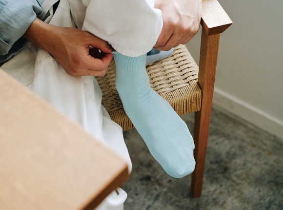 EGYPTIAN COTTON PLAIN SOCKS