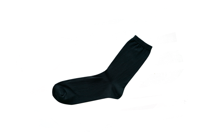 EGYPTIAN COTTON PLAIN SOCKS M画像