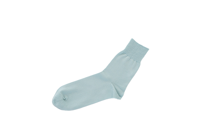 EGYPTIAN COTTON PLAIN SOCKS M画像