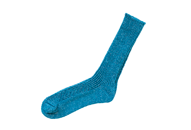HEMP COTTON RIBBED SOCKS S画像