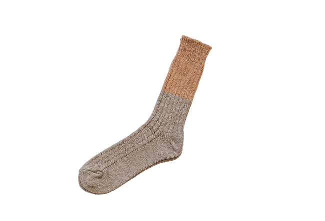 ウールコットンスラブソックス S画像
